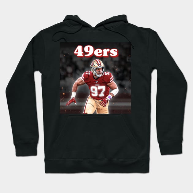 49ers Hoodie by Light Up Glow 